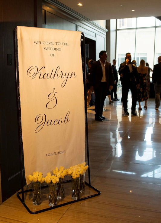 Wedding Welcome Sign